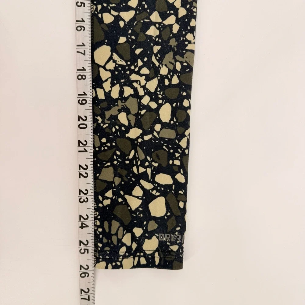 Burton Womens Terrazzo Print‎ Performance Leggings Stretch Activewear XXS